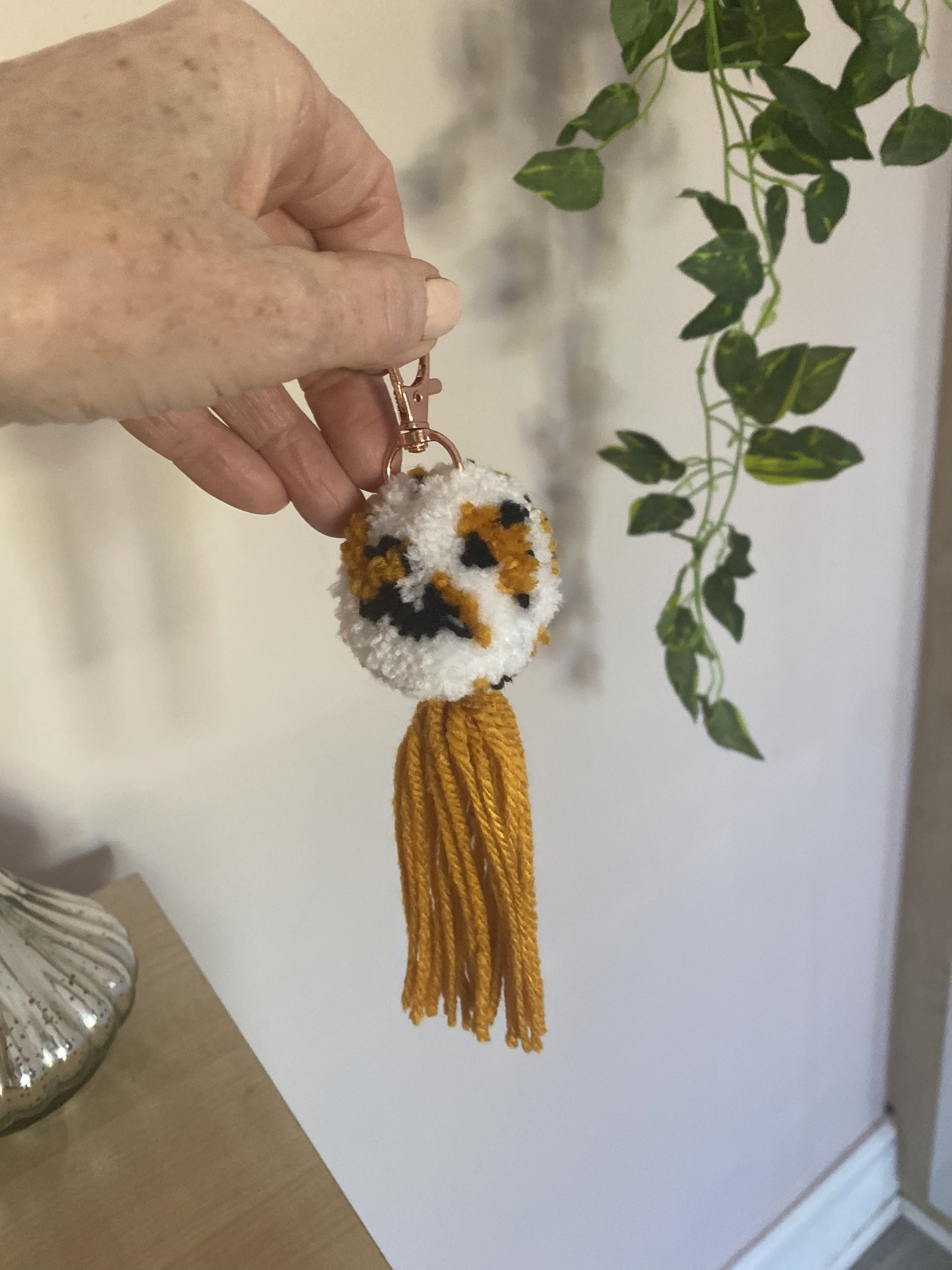 Pompom and Tassel Bag Charm – Knitting Expedition