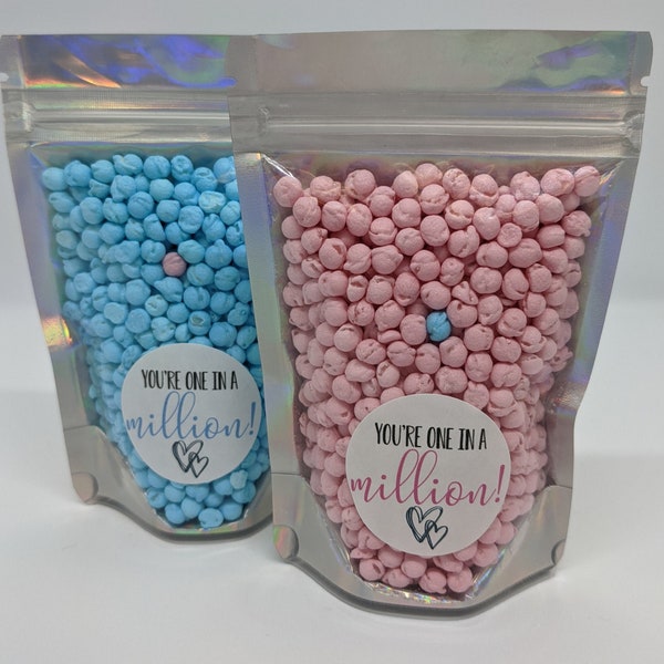 One In A Million Sweet Bag Pouch DELIVERED 60g Novelty Gift Present Vegan vegetarian Gluten Free Boyfriend Girlfriend Mum Dad Teacher
