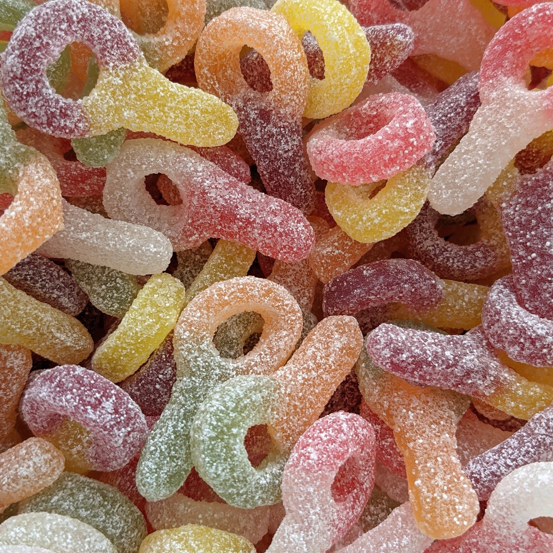 Fizzy Sour Dummies Sweet Bag 100g 200g 400g 800g 1kg Vegan Dairy Free