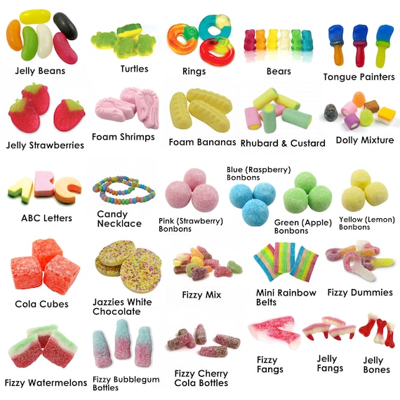 Pick and mix sweet boxes deals