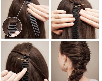 1000 CLEAR HAIR BANDS Braids Braiding Plaits Ponytail Ideal For Nappy cakes