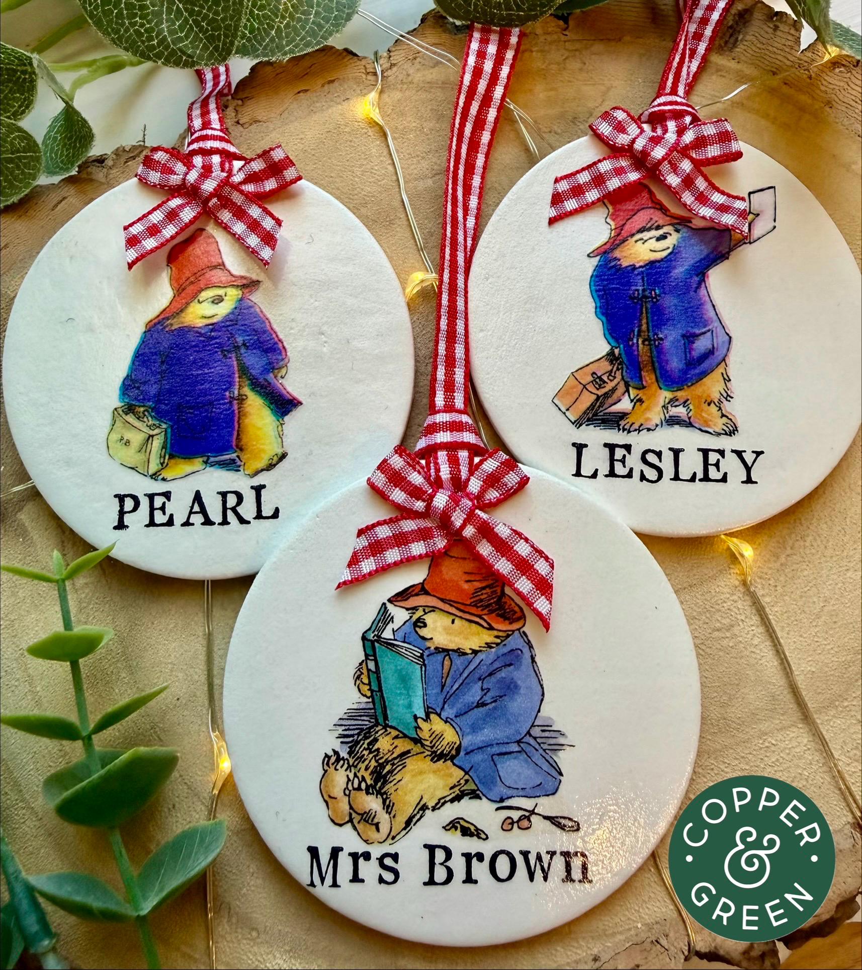 Paddington Ornament - Etsy