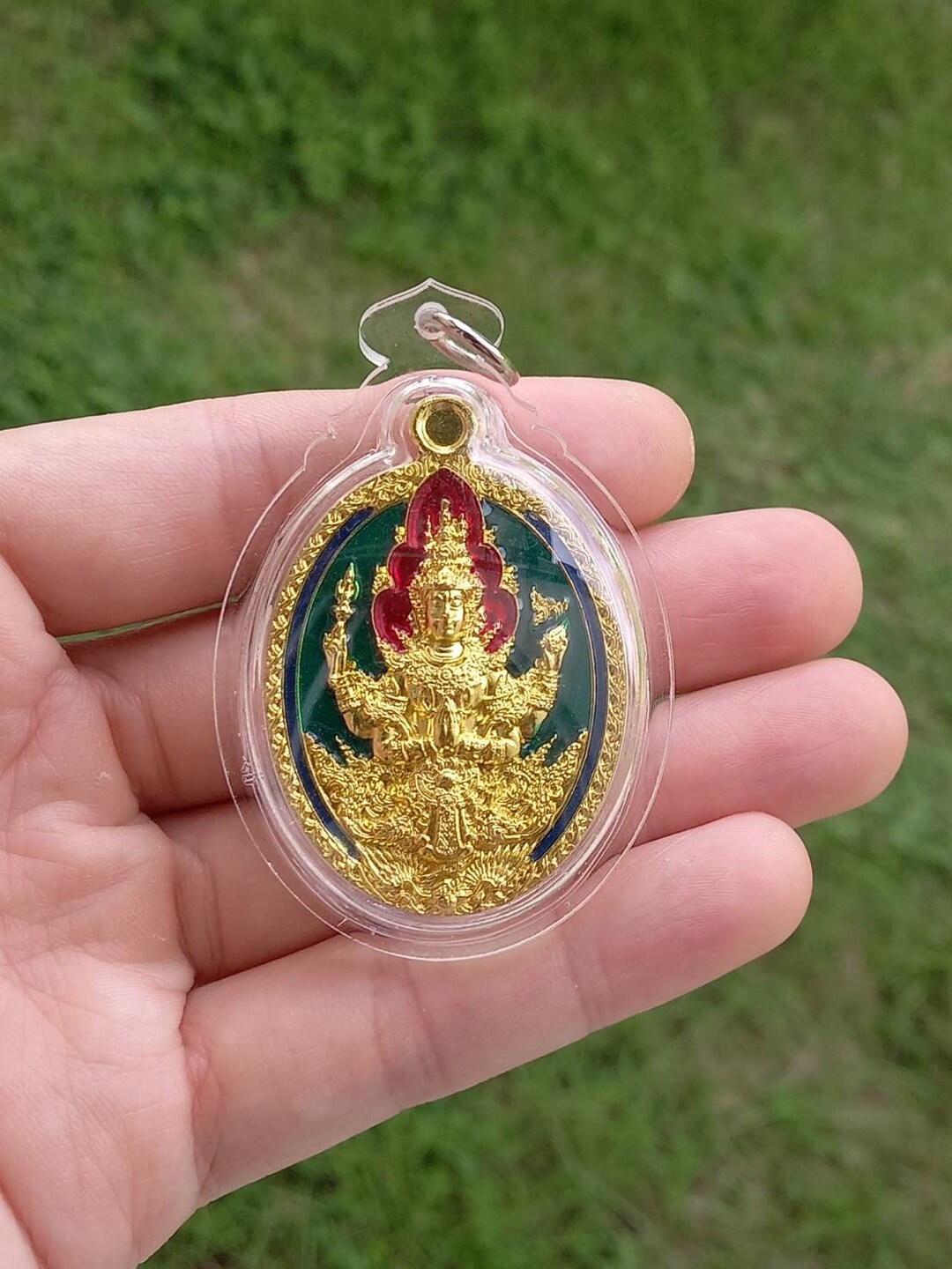 Phra Prom Brahma God Pendant LP Pat Wat Huay Duan Deity Idol Etsy