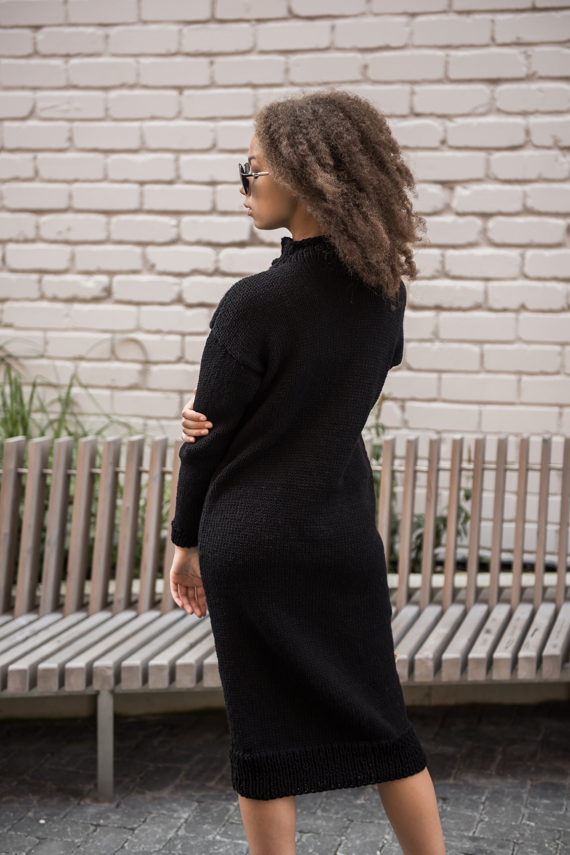 oversized cable knit dress Only Curve oversized cable knit mini jumper dress in pink