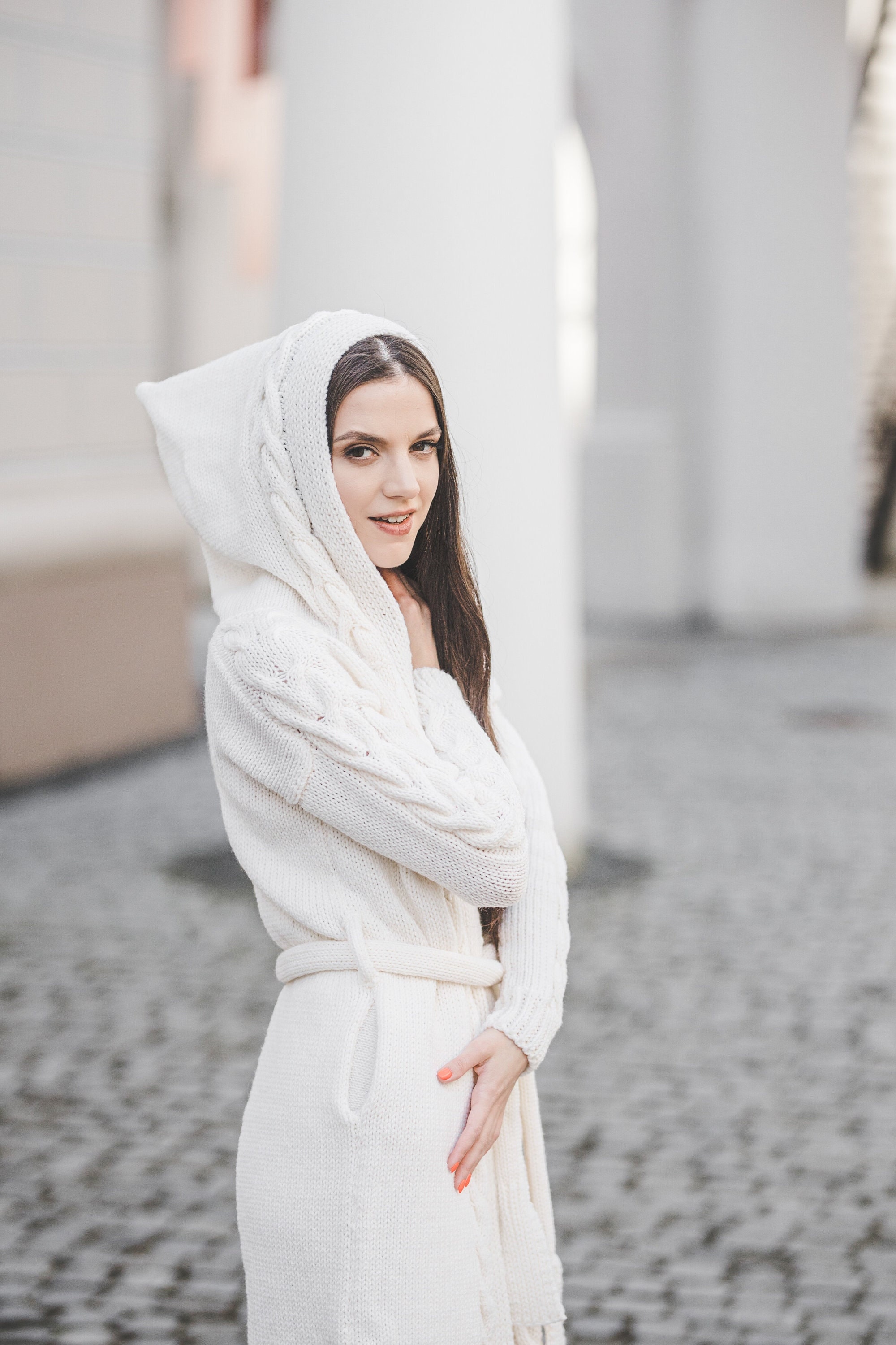 Women's Classic Coat Open Front Bowed Belted Oversized Long Jacket Wrap Cardigan Coatigan With Tie Belt 3313598 14y0ow