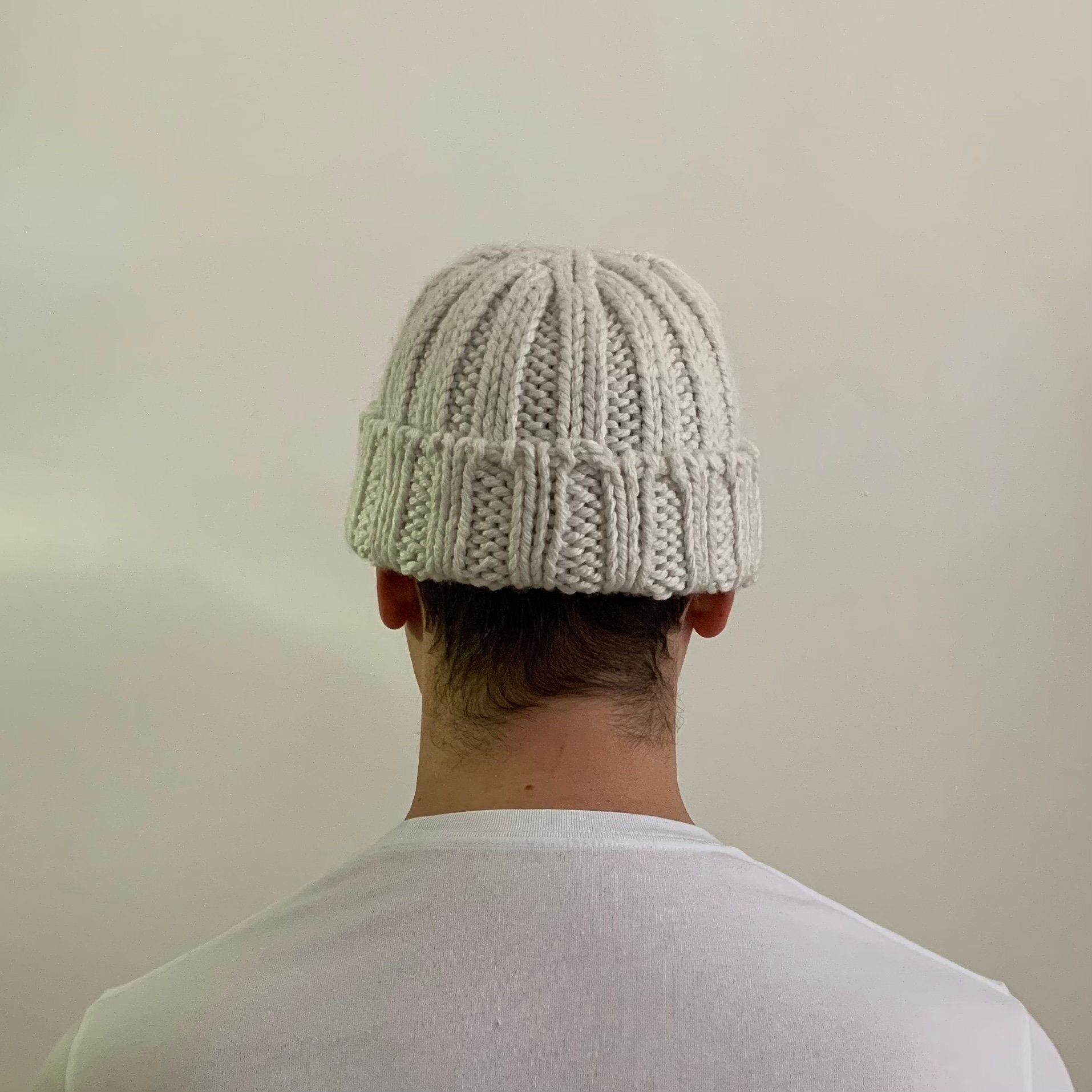 Handmade Mega Chunky Beanie Hat in 