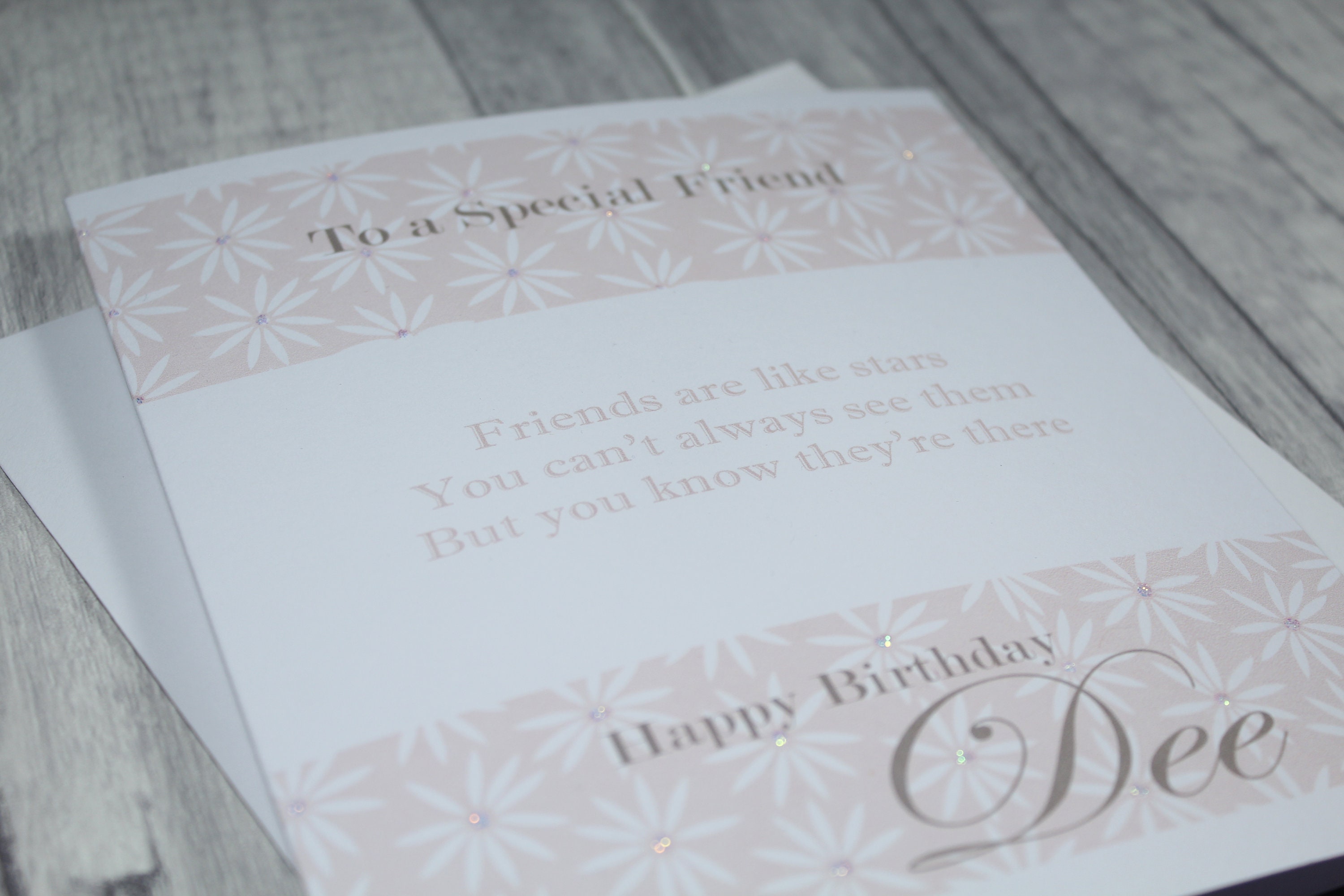 Special Friend Birthday Card for Female Friend Birthday Card | Etsy