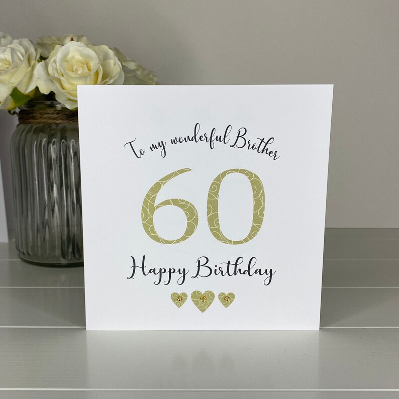 60th Birthday Card for Dad Birthday Card 60th Personalised Etsy