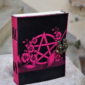 Sale 60% off, Leather Journal, Leather Diary, Leather Sketchbook, Notebook ,Daily planner, Diary with lock