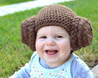 Handmade Princess Leia Inspired Hat 
