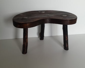 Handmade traditional bulgarian milking stool