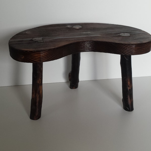 Handmade traditional bulgarian milking stool