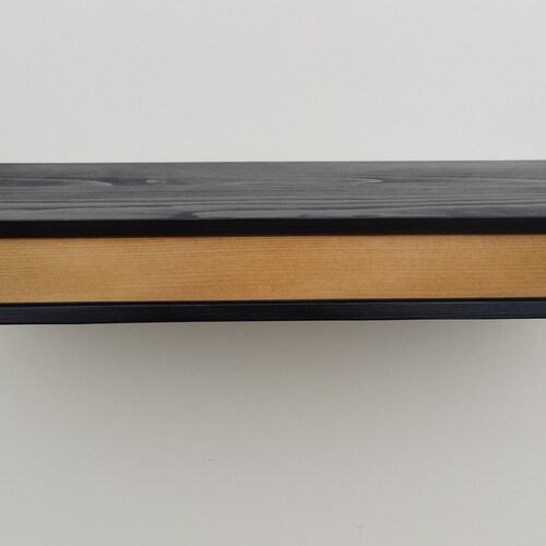 Floating Shelf With Hidden Drawer and Lock Etsy