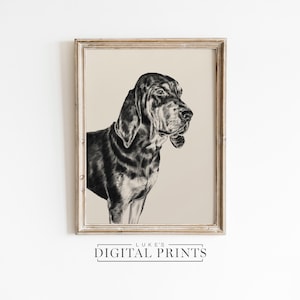 CUSTOM Dog Drawing From Photo - Vintage Style Cute Pet Sketch -  Personalized Wall Art Print - Dog Lover Artwork - Pet Memorial Gift