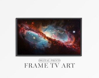 Samsung Frame TV Space Art Collection - Outer Space Galaxy Digital