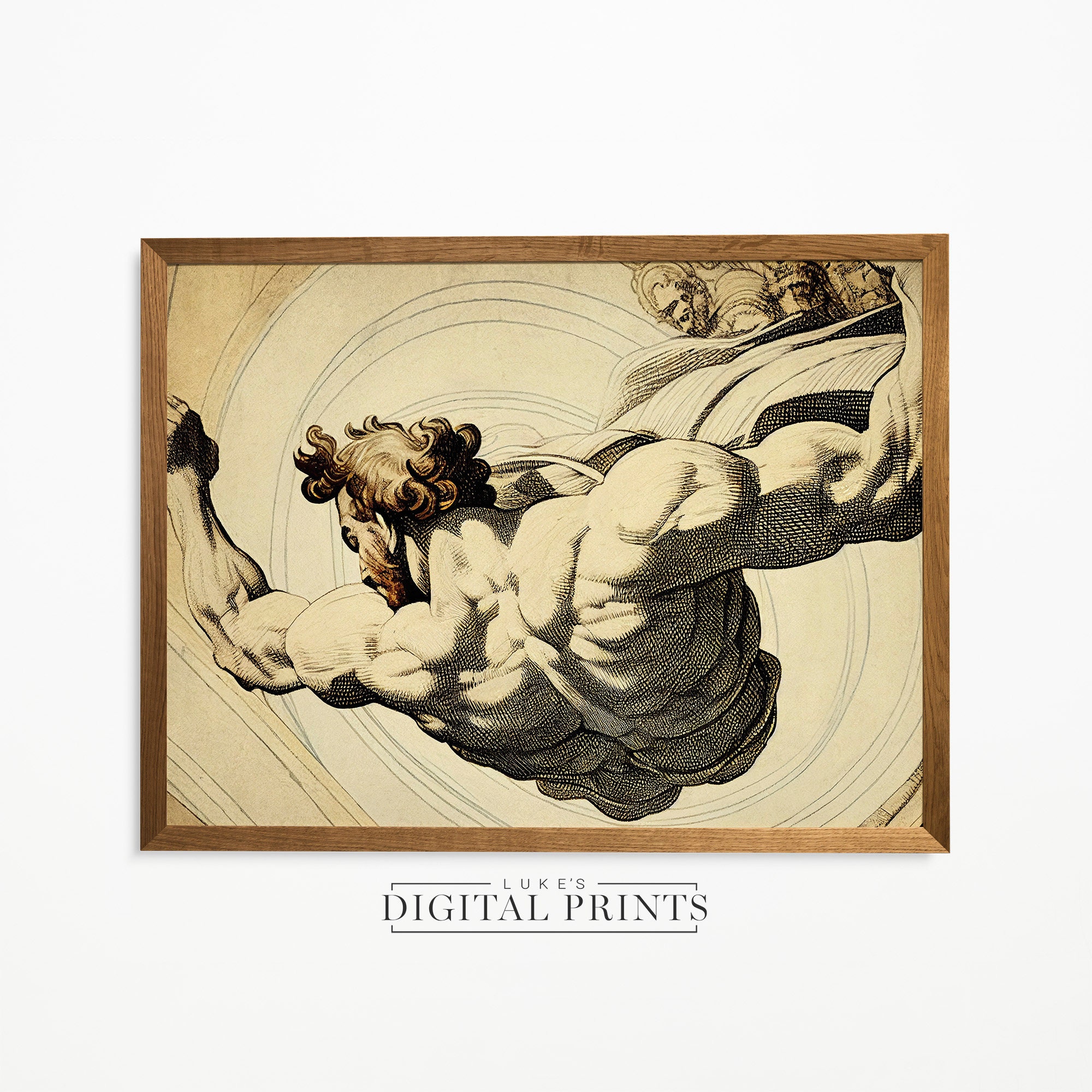 古典的なイカロスの絵 - デジタルプリントのダウンロード