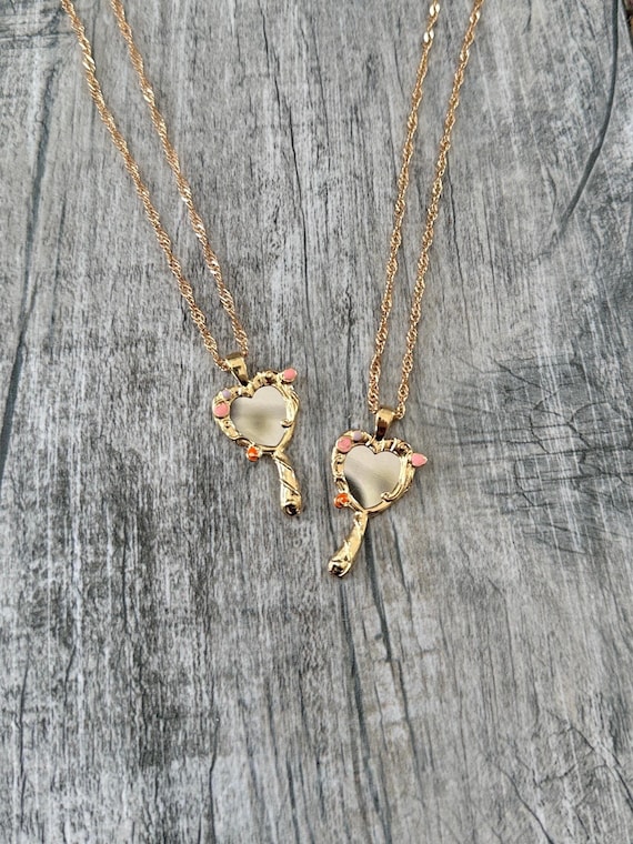 Barbie Diamond Castle Mirror Diamond Castle Necklaces, Best Friend