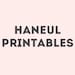 HaneulPrintables store logo