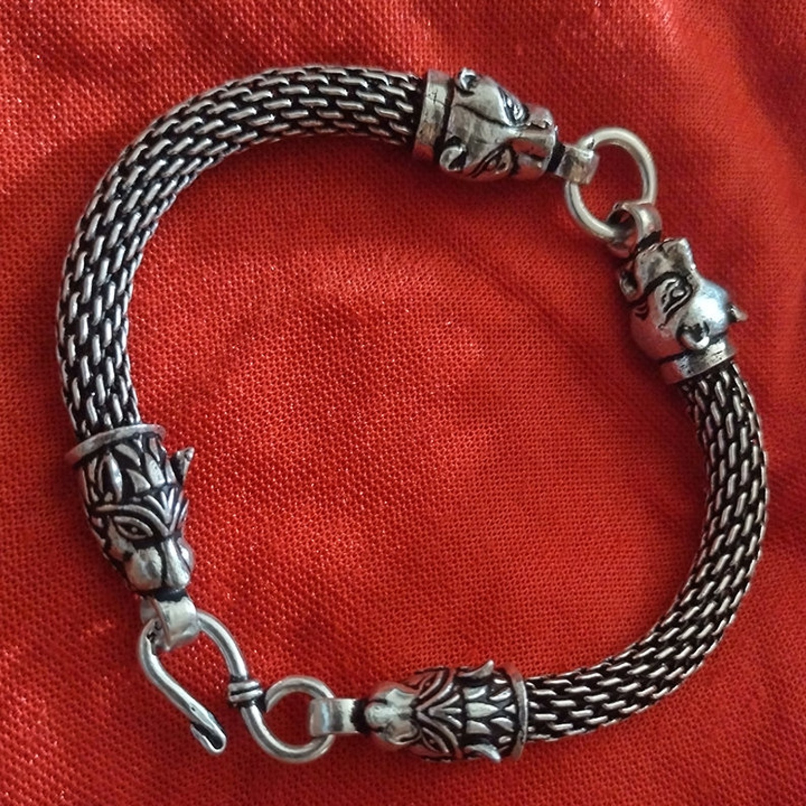 Lion Bracelet Men's Bracelet Men's Chain Bracelet Etsy UK