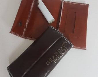 Personalised, tobacco, pouch, tobacco holder, tobacco case, custom,rolling tobacco pouch,  Mens,ladies,gift,birthday, dad, mum,son,christmas