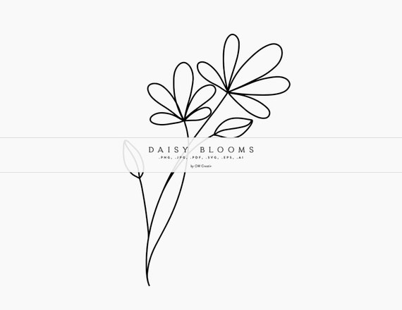 Free Free Daisy Flower Vector Svg 196 SVG PNG EPS DXF File