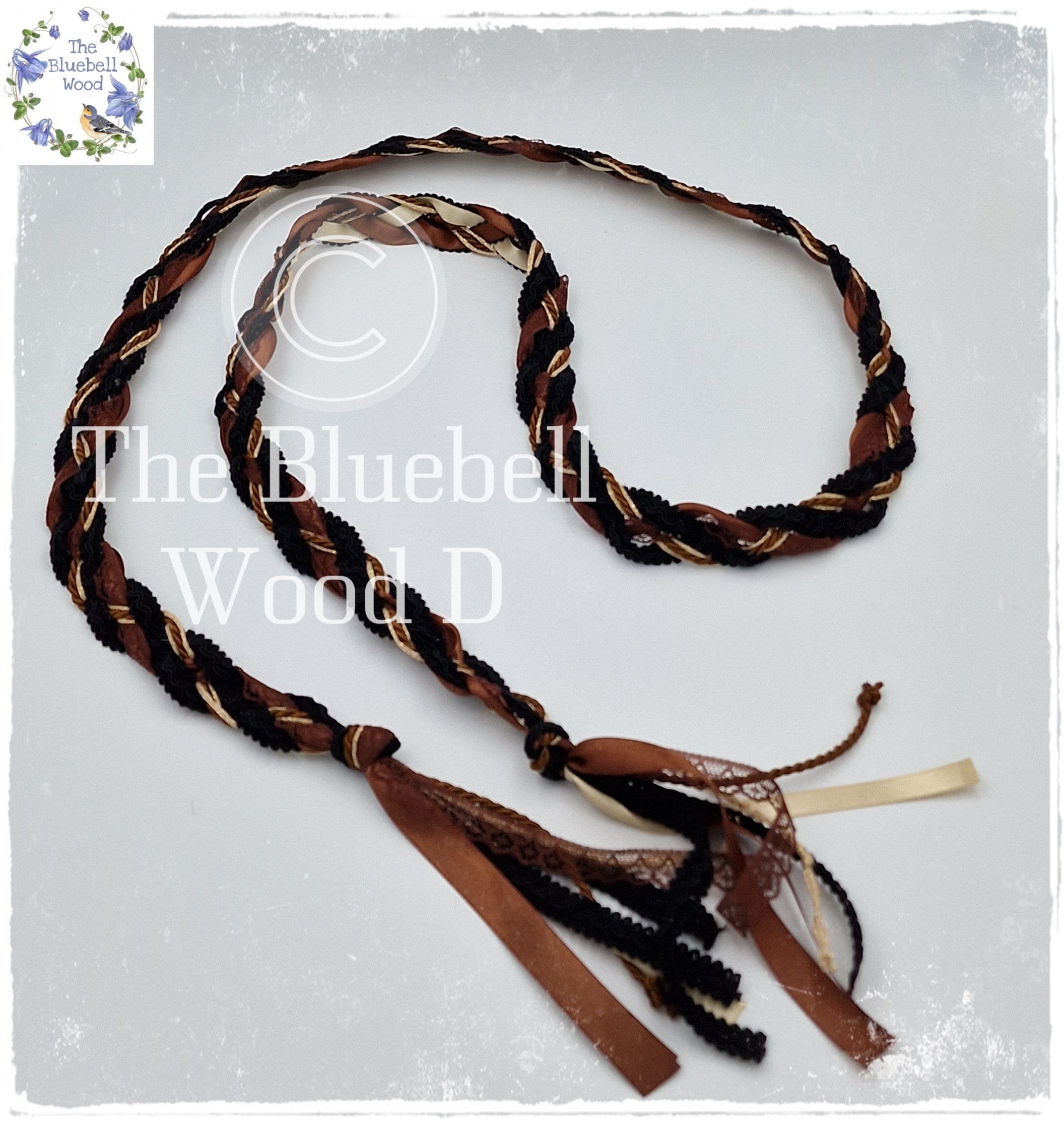 handfasting cord cords gothic wedding tying the knot black dark romance…