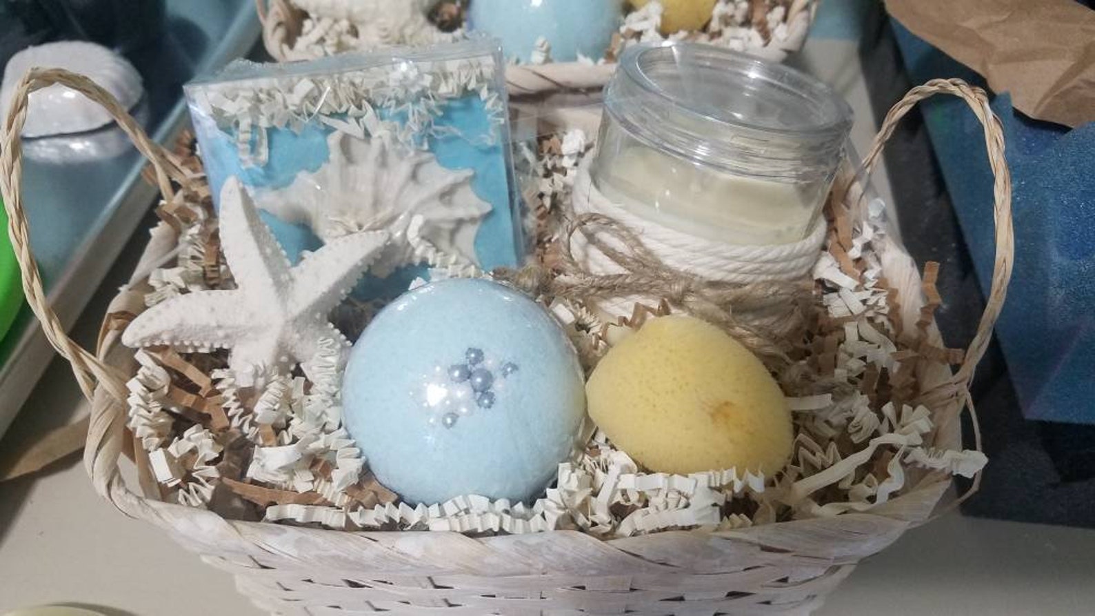 Gift Basket. Bath Bomb Gift Basket. Birthday Gift Basket. Etsy