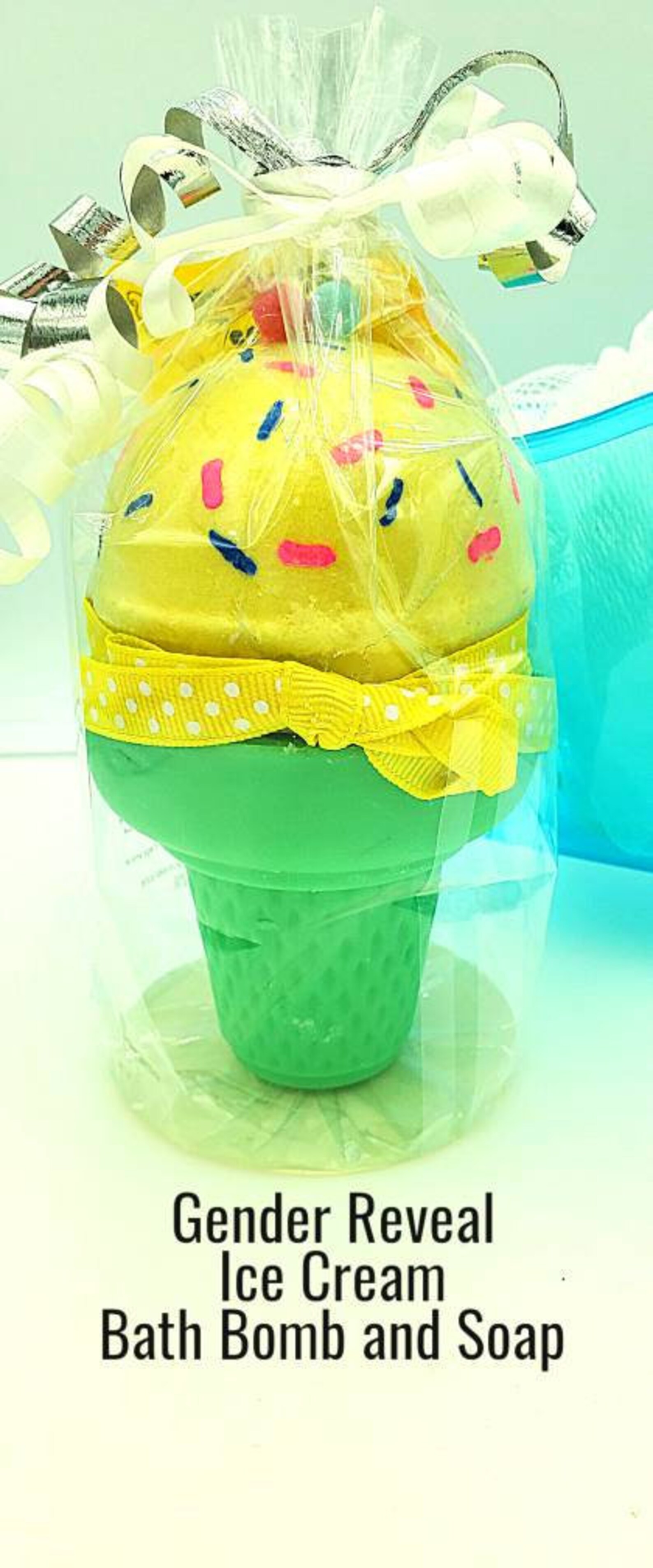 Bath Bomb. Gender Reveal. Gender Reveal Bath Bomb. What's Etsy