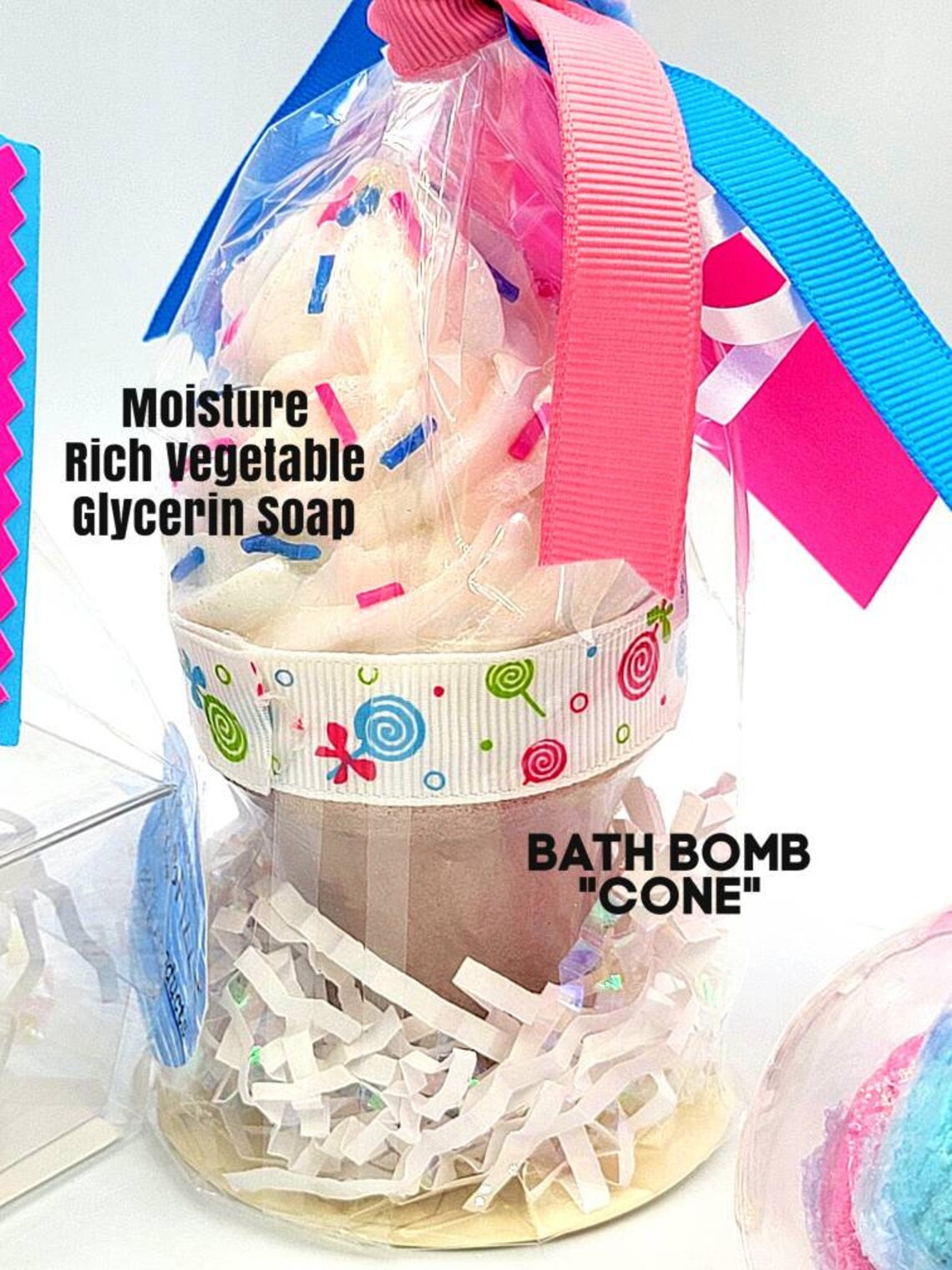 Bath Bomb. Gender Reveal. Gender Reveal Bath Bomb. What's Etsy