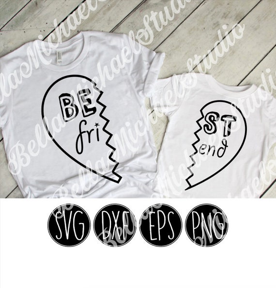 Free Free Best Friends Svg Heart 590 SVG PNG EPS DXF File