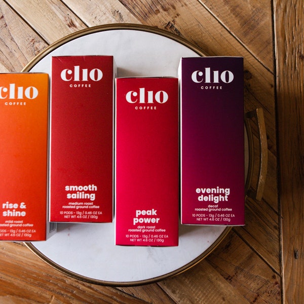 Clio Coffee premium pods (Smooth Sailing, 10-pod pack)