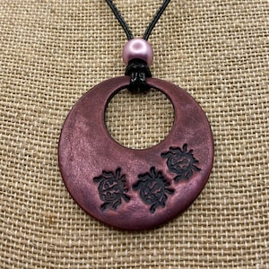 Ladybug Pendant Necklace - Red Ladybug Necklace -  Boho Jewelry - Handmade Jewelry