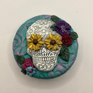 The Day of the Dead Stash box, - All Souls’ Day gift box,  Money Box, Candy Box - Handmade Gift Box