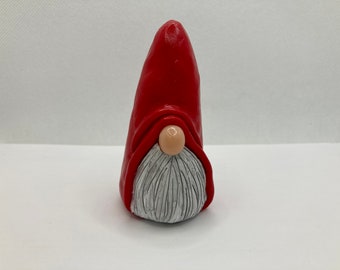 Gnome Decor - Gnome Figurine - Forest Gnome - Pointed Hat Gnome - Handmade Gifts