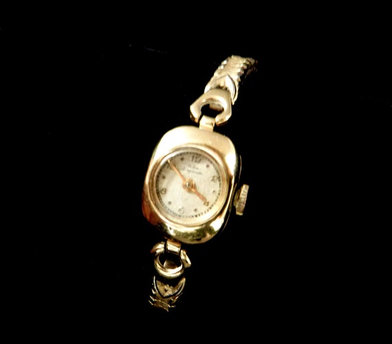 14K Jules Jurgensen Ladies' Wristwatch - image 3