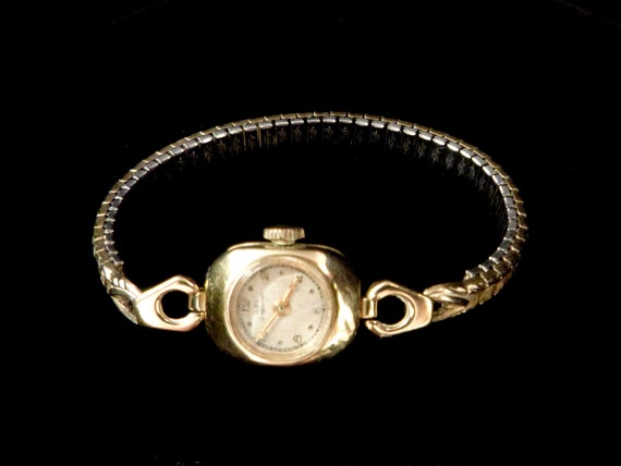14K Jules Jurgensen Ladies' Wristwatch - image 5