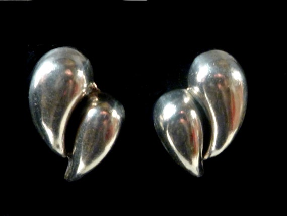 Taxco Sterling Silver Mexico Earrings - image 1