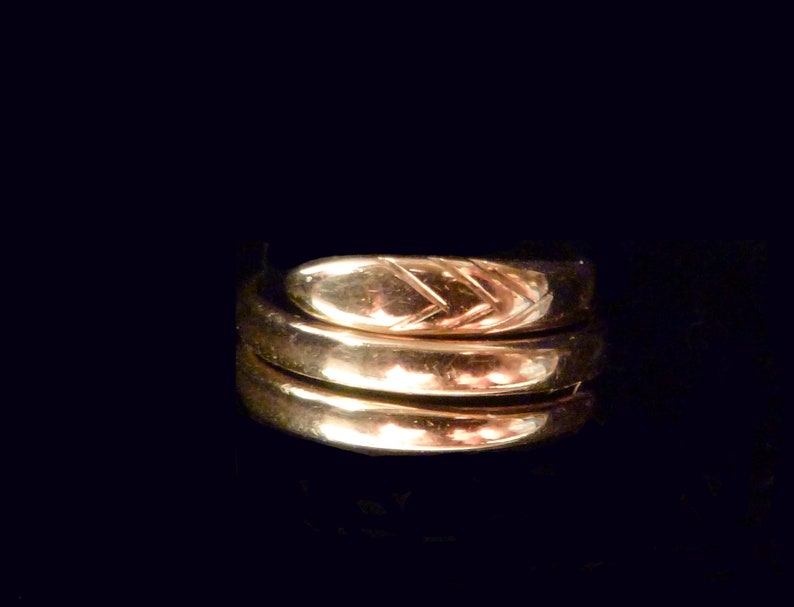 18K Victorian Snake Ring image 2