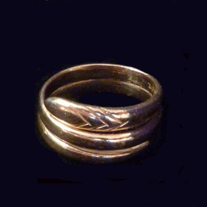 18K Victorian Snake Ring image 4