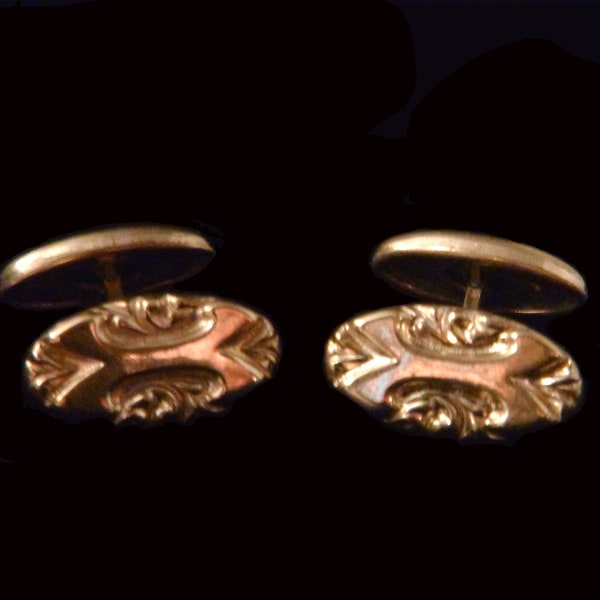 Victorian Gold Filled Cufflinks