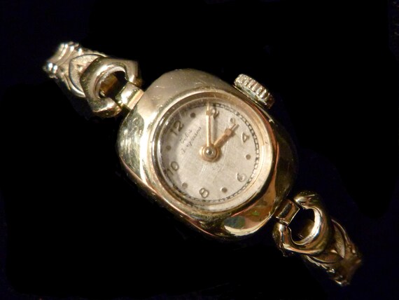 14K Jules Jurgensen Ladies' Wristwatch - image 8