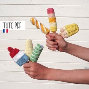 Dinette PDF tutorial: 1,2,3 Popsicles...4,5,6 funny popsicles
