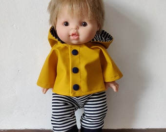 Sewing Tutorial: Raincoat, Boots and Leggings for Doll