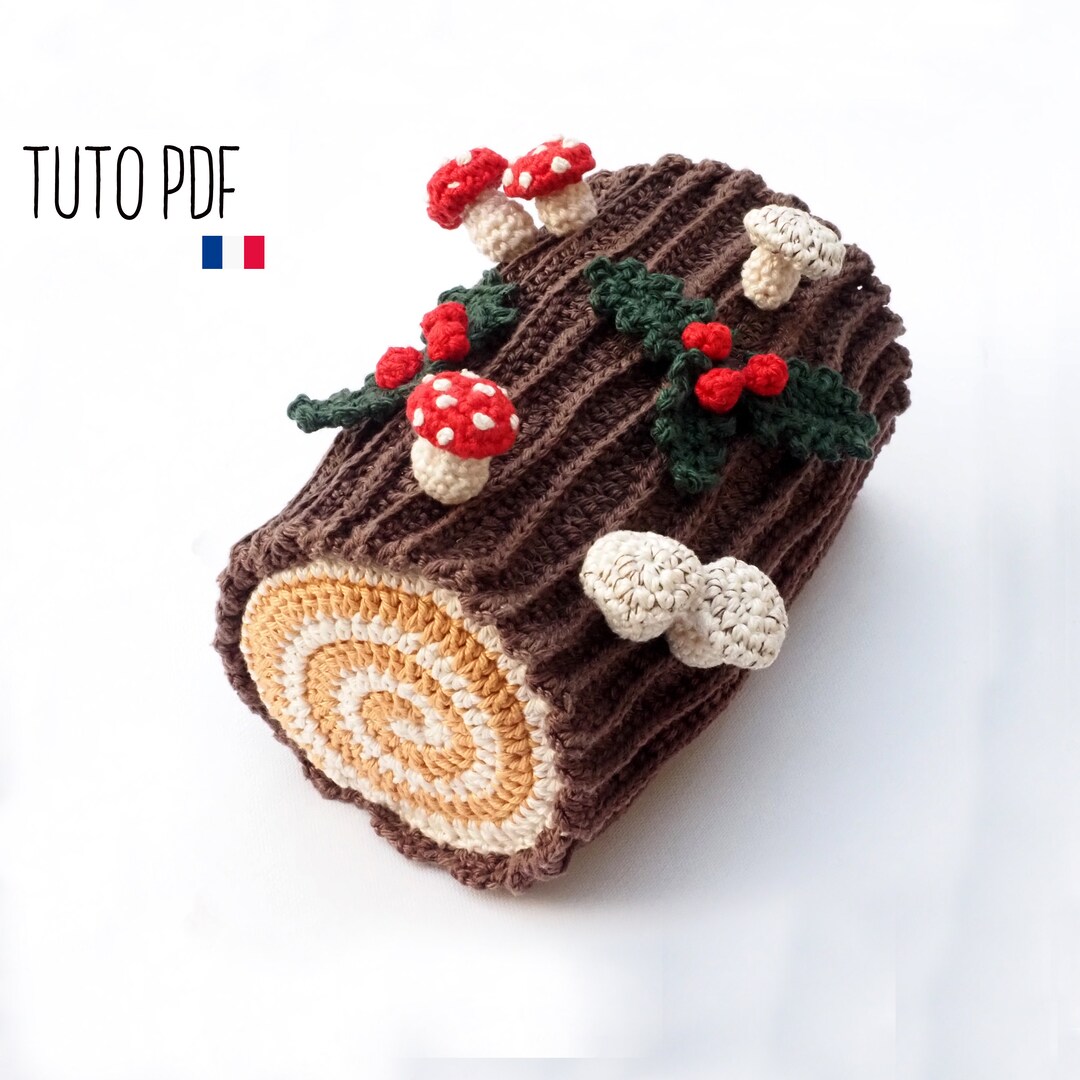 Large Christmas Log Tutorial - Etsy