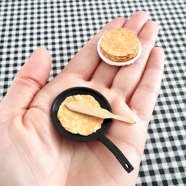 Kit : tout pour réaliser des crêpes en pâte polymère