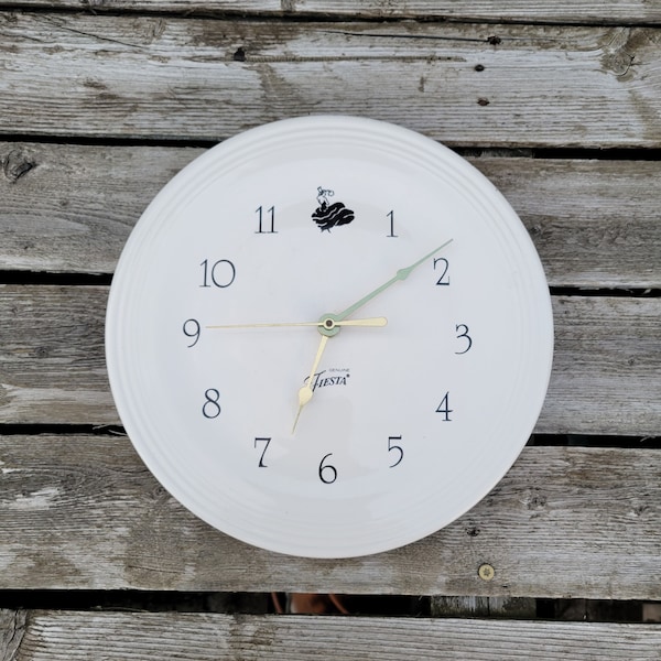 Plate Wall Clock Etsy