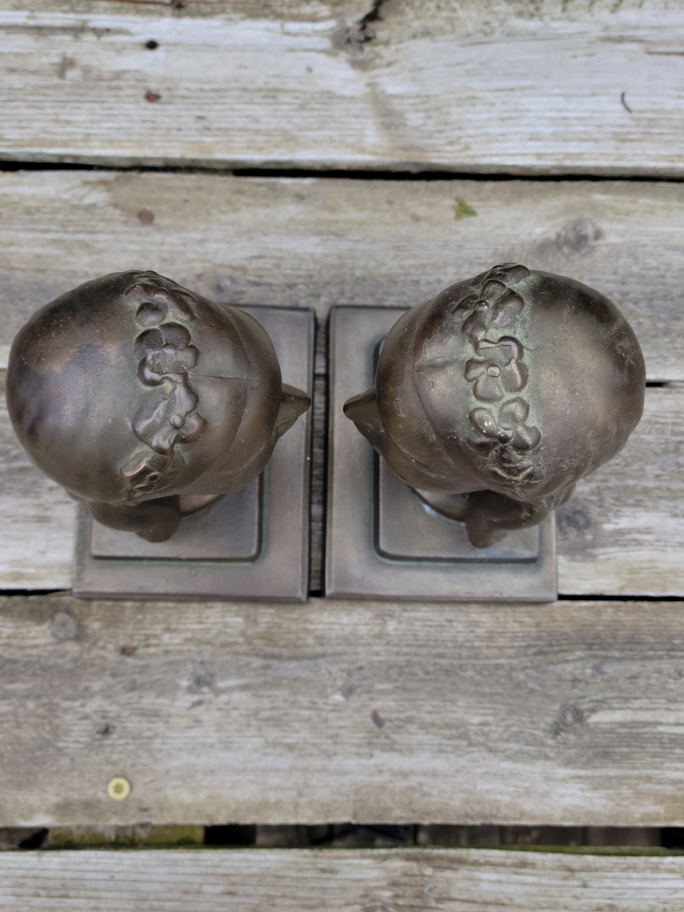 アンティーク雑貨 FRANKART BOOK END MARBLE Cerasus Marble Bookends – AnnSandra