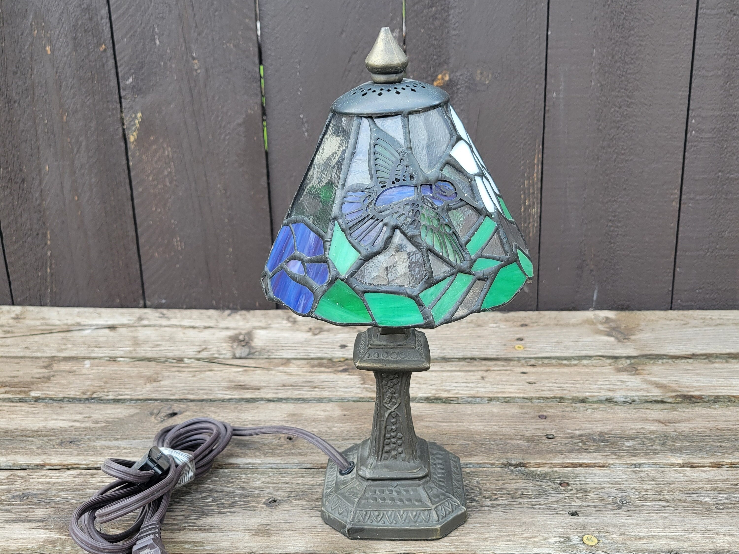 Rectangular Tiffany Swag Lights Vintage Tiffany Style 