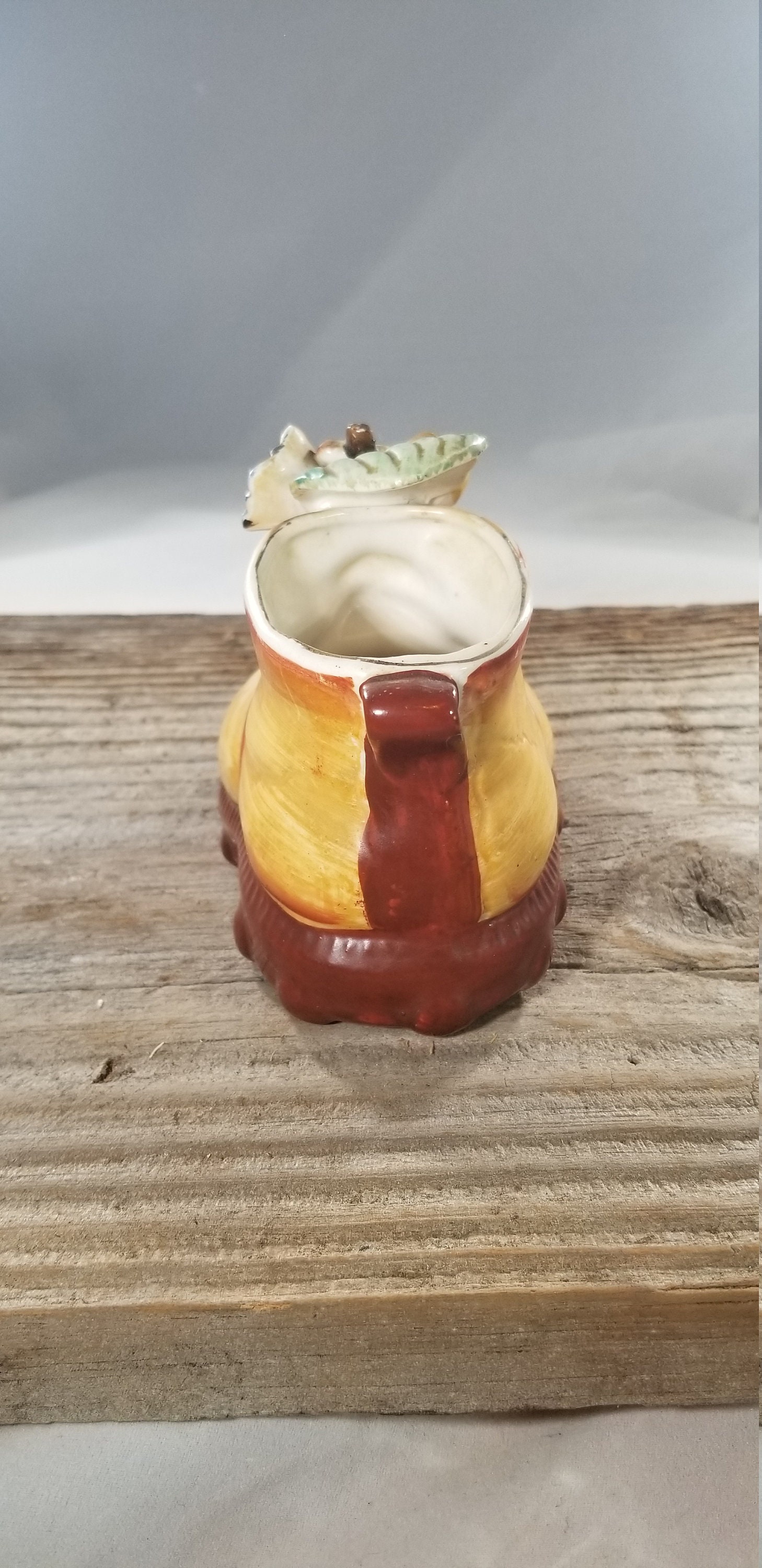 Vintage Ceramic Boot Planter Handcrafted and Handpainted Work Etsy