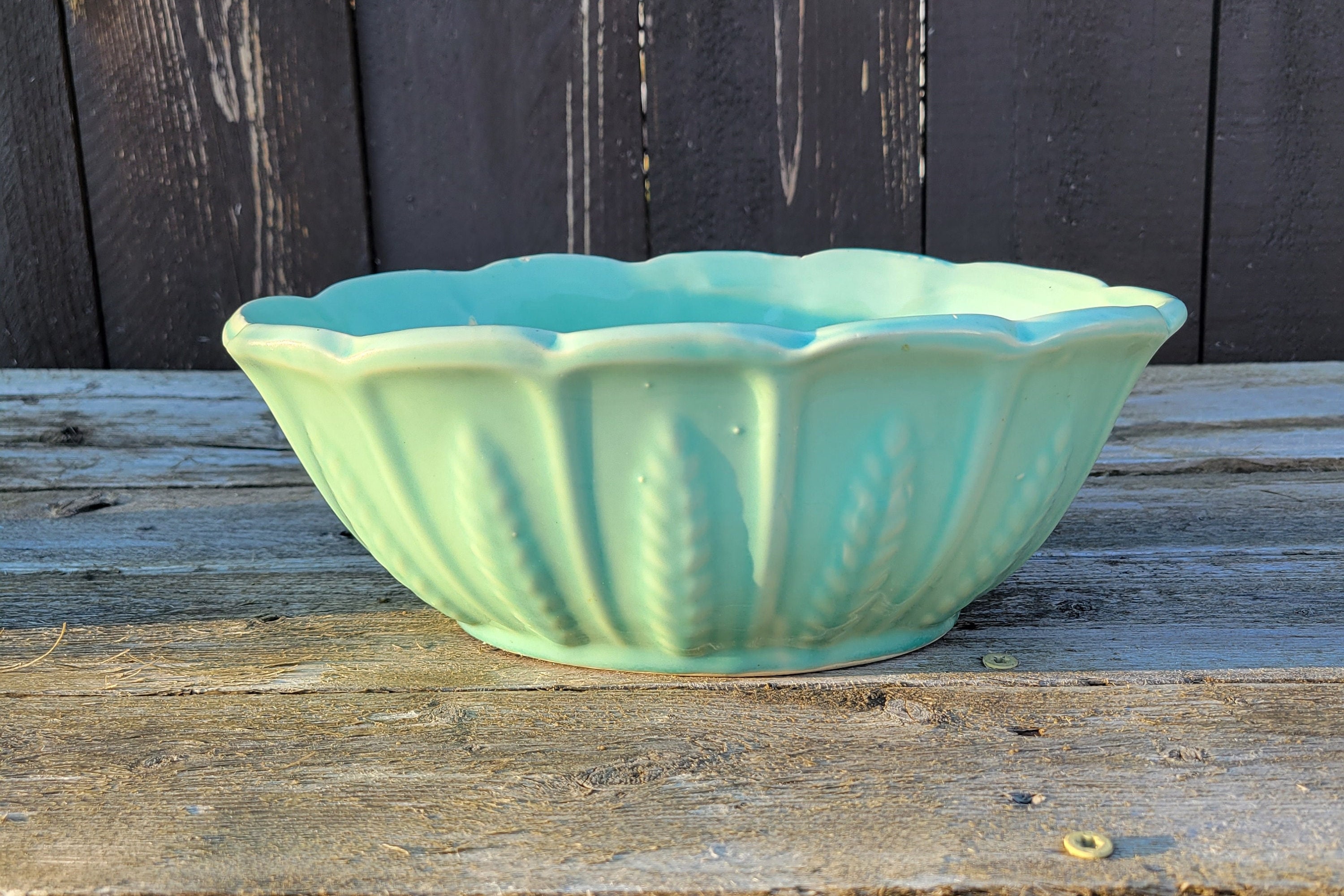 Large Oval Salad Bowl — peter pots pottery